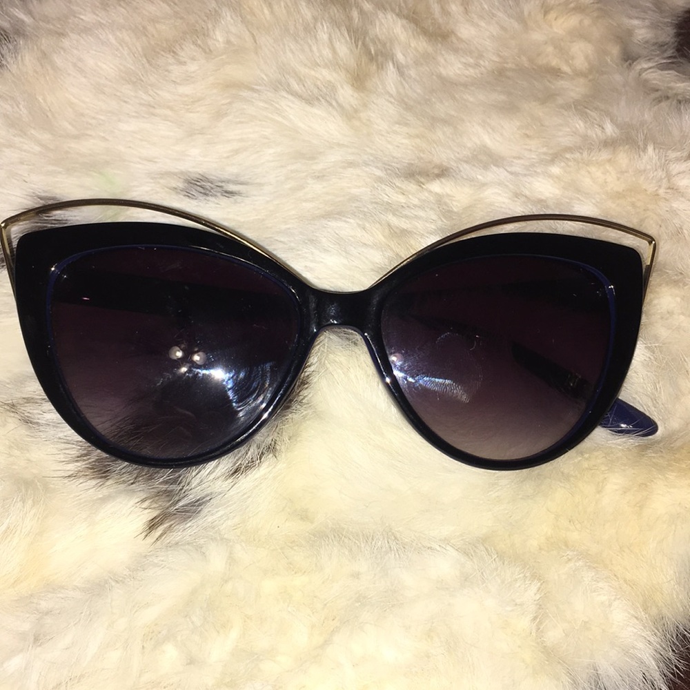Catstyle colorblock glasses